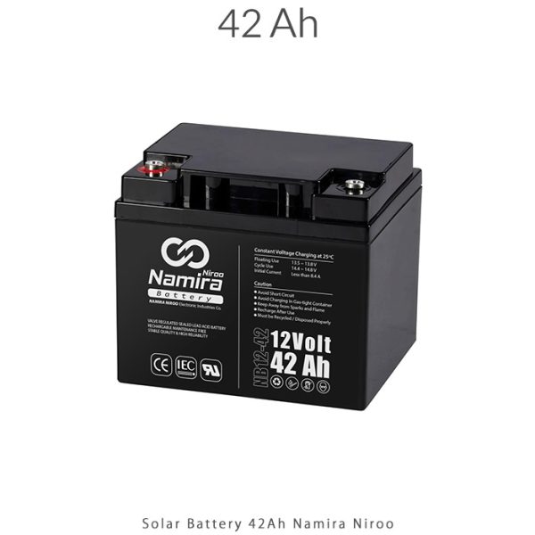 باتری 42 آمپرساعت سیلد اسید برند ریتار شرکت نامیرا