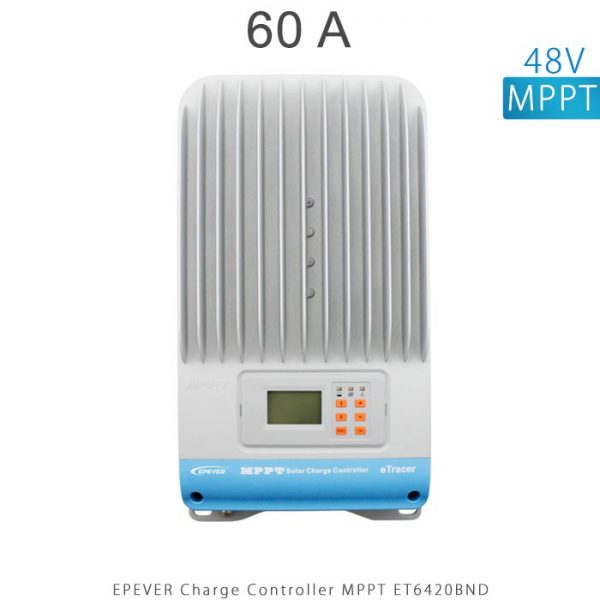 شارژ کنترلر 60A و 48V سری MPPT مدل ET6420BND برند EPEVER