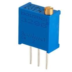 مولتی‌تریمر / تایمر قابل تنظیم آبی رنگ (POT / Trimmer Potentiometer)